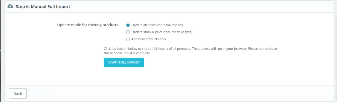 Biuro ABC (ex. DP Trade) products import and orders export module
