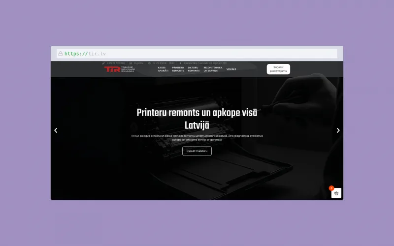 Business Equipment Sales & Service Platform